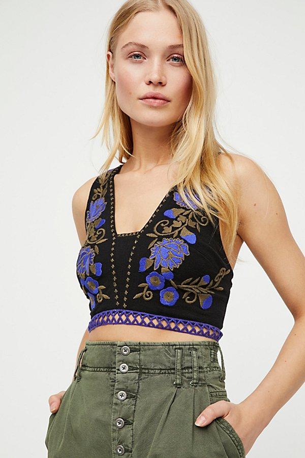 Embroidered Dahlia Brami By Intimately At Free People